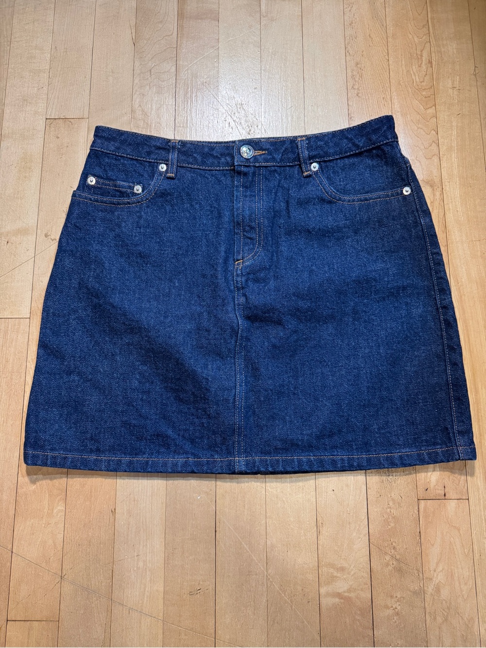 APC denim skirt